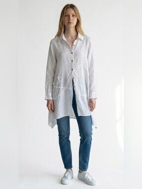Beulah Linen long top